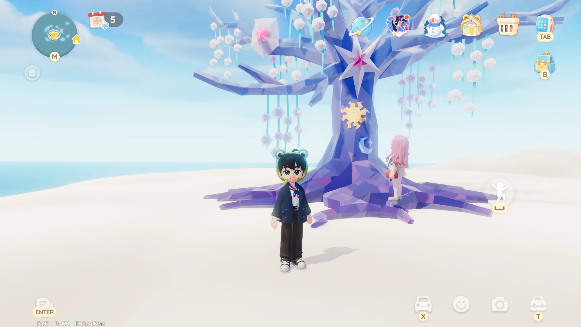 The Harmony Tree in Heartopia x My Little Pony.
