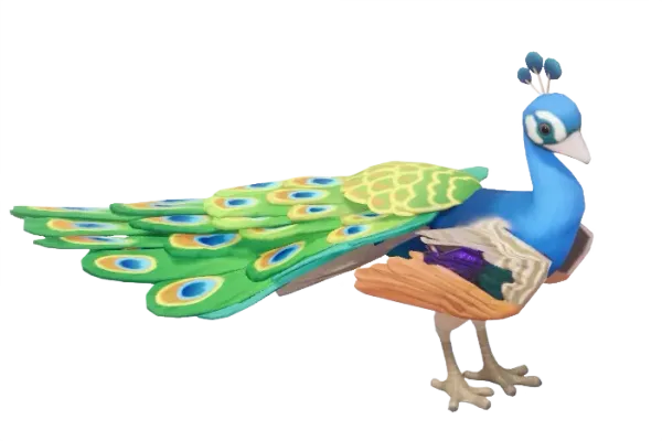 Blue Peafowl