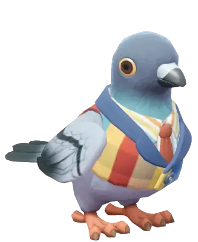Striped Suit Dove