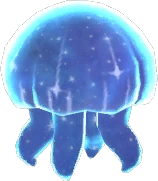Blue Light Jellyfish