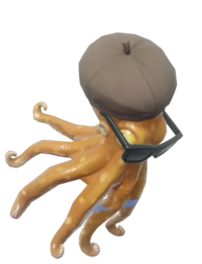 Director Common Octopus w/ Cinnamon Hat