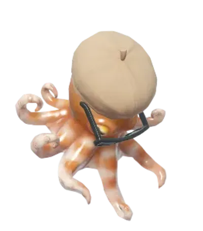 Director Pygmy Octopus w/ Brown Hat