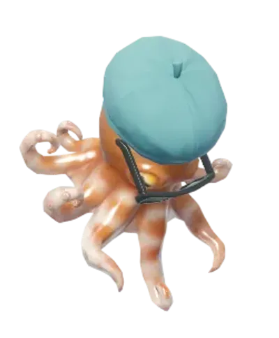 Director Pygmy Octopus w/ Navy Hat