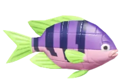 Purple Brick Clownfish