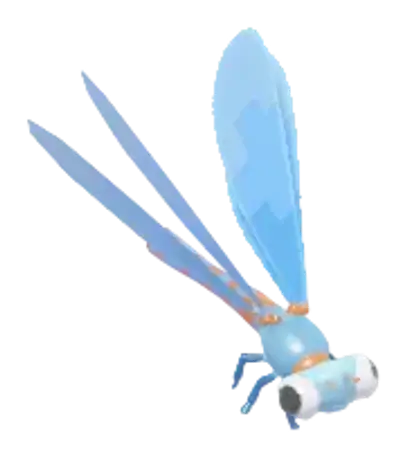 Blue Brick Large Red Damselfly