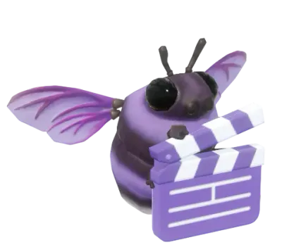 Purple Script Supervisor Bumblebee