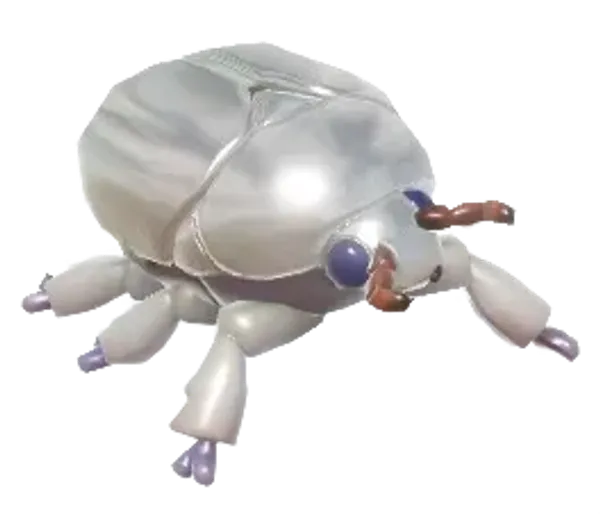 Silver Jewel Scarab