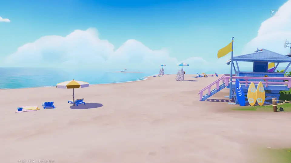 Purple Light Beach